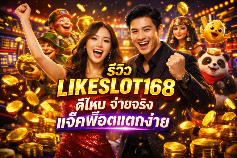 รีวิว LIKESLOT168 ดีไหม จ่ายจริง แจ็คพ็อตแตกง่าย