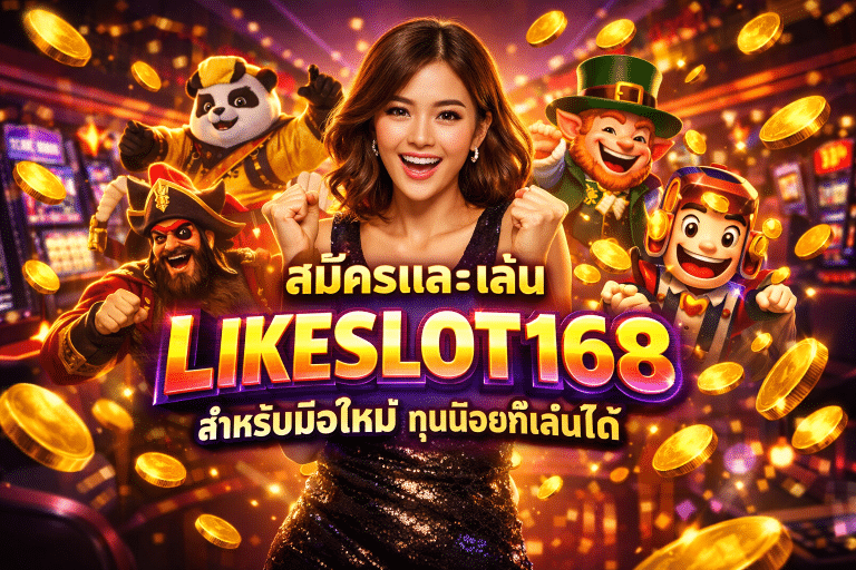 สมัครและเล่น LIKESLOT168 สำหรับมือใหม่ ทุนน้อยก็เล่นได้