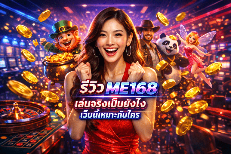 รีวิว ME168 เล่นจริงเป็นยังไง เว็บนี้เหมาะกับใคร